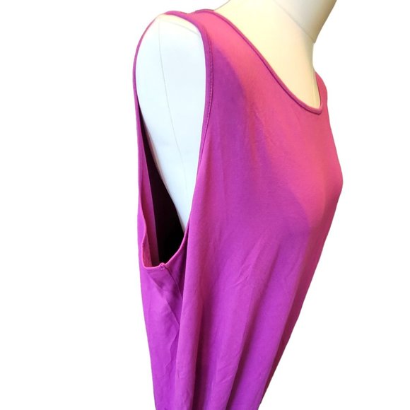 J. Jill Pure Jill Dress and Jacket Set Berry Pink Woman's Plus 3X NWT DH388 - Picture 12 of 16